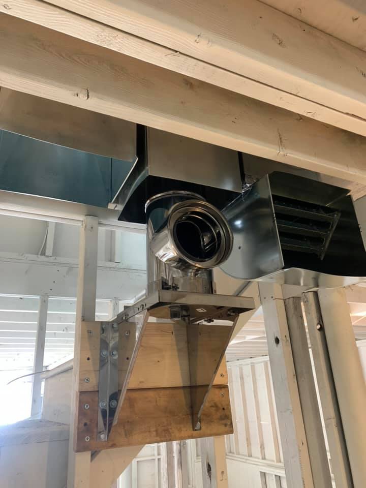 Custom HVAC Fabrication project 7