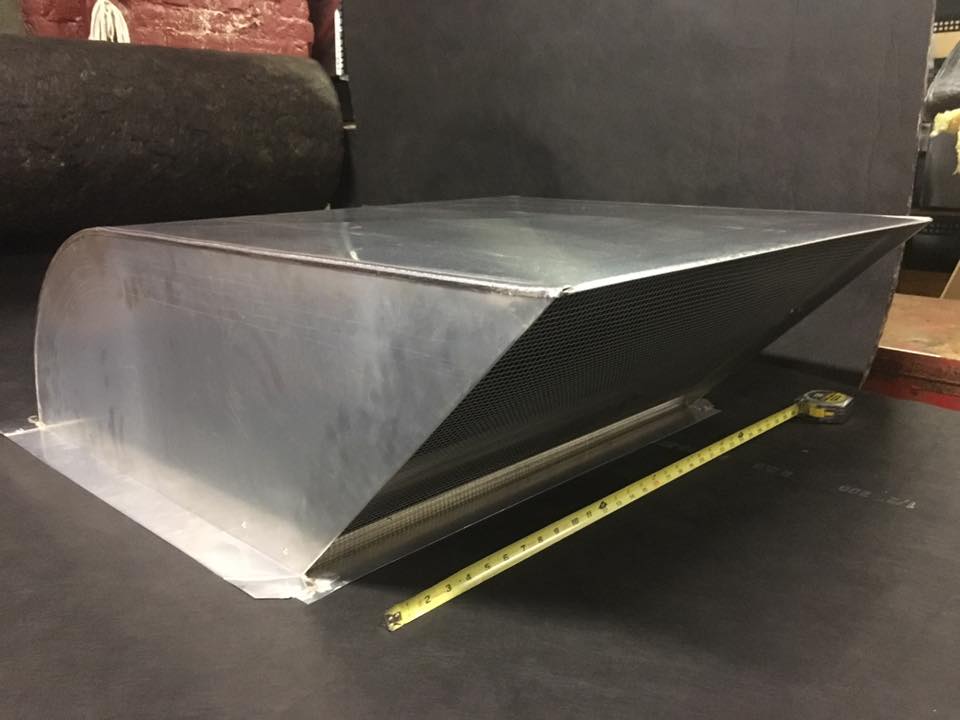 Kitchen Hood Venting project 1