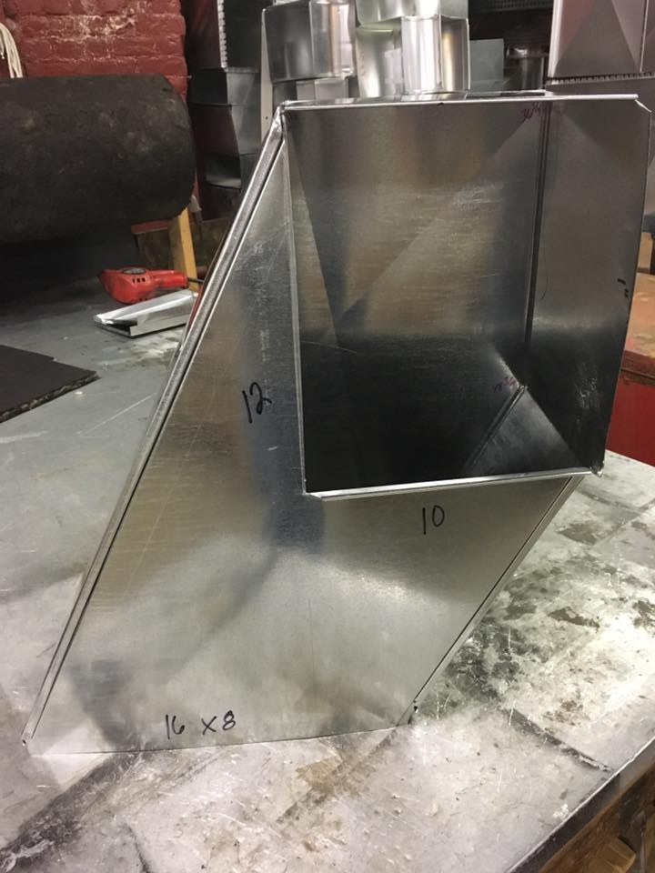 Kitchen Hood Venting project 5
