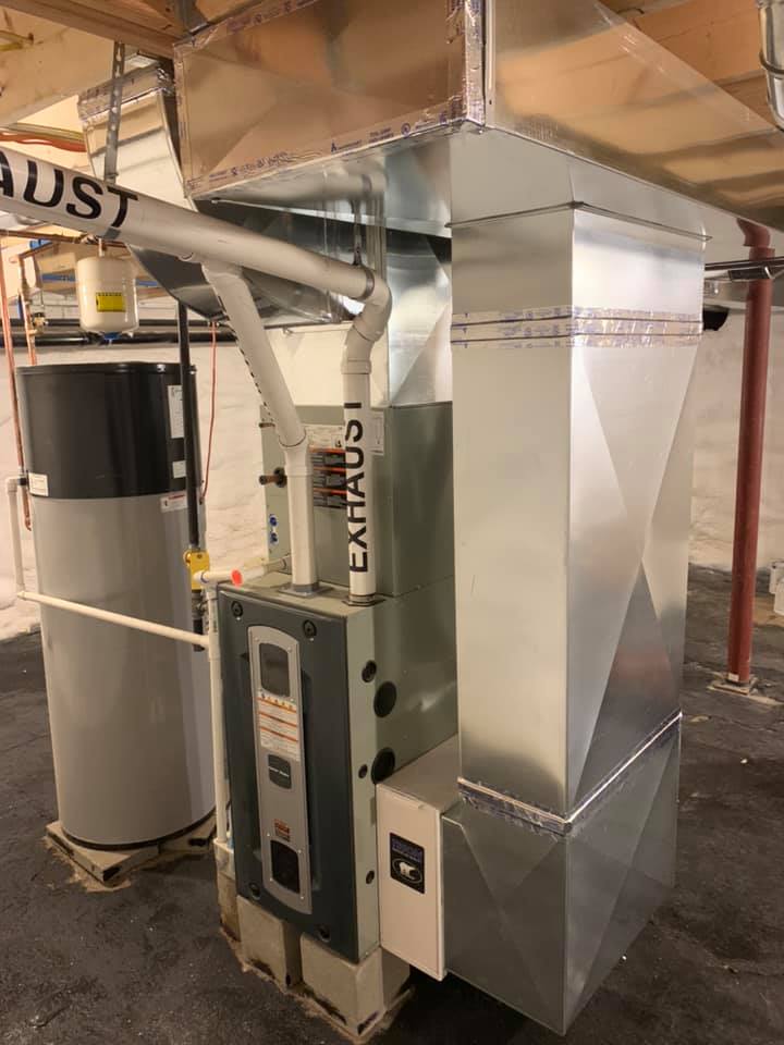 Complete HVAC system install