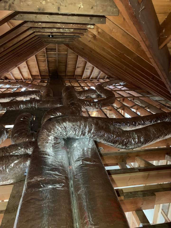 HVAC Ductwork project 8